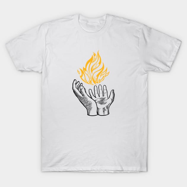 Off white fire shirt clearance